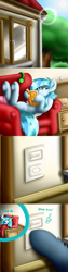 Size: 1280x5120 | Tagged: safe, artist:colarix, derpibooru import, oc, oc only, oc:colarix, oc:johan, book, comic, cute, door, reading, tumblr, underhoof