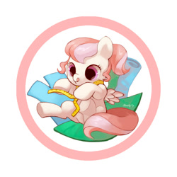 Size: 600x600 | Tagged: safe, artist:amy30535, oc, oc only, oc:cuddle bug, pegasus, pony, solo