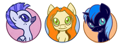 Size: 1437x530 | Tagged: safe, artist:prettykitty, derpibooru import, oc, oc only, pegasus, pony, female, freckles, male, mare, solo, stallion