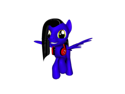 Size: 768x576 | Tagged: safe, oc, oc only, oc:kaziu, headphones, male, pony creator 3d, ponylumen, solo