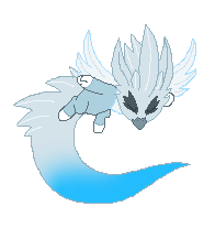 Size: 196x207 | Tagged: source needed, useless source url, safe, artist:princessamity, derpibooru import, oc, oc only, griffon, hybrid, pony, eyes closed, feather, pixel art, snow, snowball, solo, wings