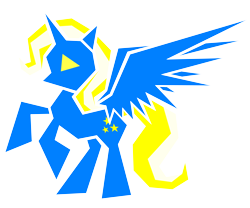 Size: 9000x7500 | Tagged: safe, artist:flamevulture17, oc, oc only, oc:starburst, alicorn, pony, absurd resolution, alicorn oc, minimalist, solo