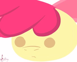 Size: 3000x2400 | Tagged: safe, artist:pikapetey, apple bloom, bust, portrait, solo