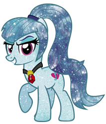 Size: 824x969 | Tagged: safe, artist:digiradiance, artist:kingdark0001, sonata dusk, galaxy, ponified, simple background, solo, transparent background, vector