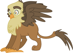 Size: 1428x1028 | Tagged: safe, artist:itoruna-the-platypus, owlowiscious, griffon, glasses, griffonized, griffonized pony pets, pet peeves, ponified pony pets, simple background, solo, species swap, transparent background, vector