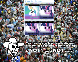 Size: 822x660 | Tagged: safe, cans.wav, derpibooru, op is a cuck, op is trying to start shit, the man they call ghost, true capitalist radio, vulgar