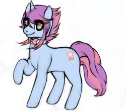 Size: 709x626 | Tagged: safe, artist:sugarwaterbomb, oc, oc only, oc:gretta, pony, unicorn, solo