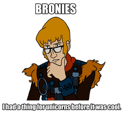 Size: 1285x1179 | Tagged: safe, artist:nintendragon8, human, before it was cool, brony, hipster, image macro, meme, prince lir, the last unicorn