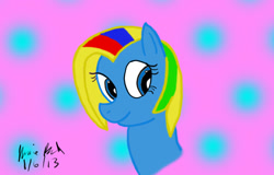 Size: 1547x993 | Tagged: safe, artist:rainbow-pastel, oc, oc only, pony, solo