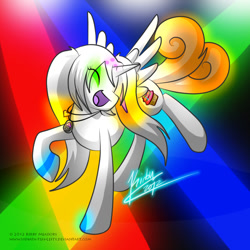 Size: 900x900 | Tagged: safe, artist:hinata-teh-lefty, oc, oc only, alicorn, pony, alicorn oc, solo