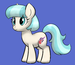 Size: 432x377 | Tagged: safe, artist:haxorus31, coco pommel, earth pony, pony, female, mare, solo, two toned mane