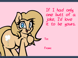 Size: 1280x950 | Tagged: safe, artist:slavedemorto, oc, oc only, oc:backy, solo, valentine, valentine's day, valentine's day card