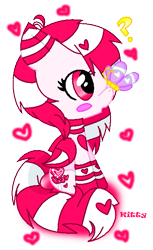 Size: 403x660 | Tagged: safe, artist:rainbowxshy, oc, oc only, oc:pepperjack, butterfly, pegasus, pony, solo