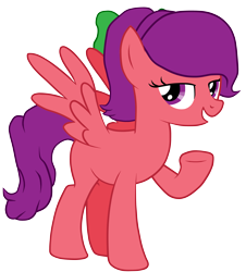 Size: 4528x5000 | Tagged: safe, artist:toutax, oc, oc only, pegasus, pony, absurd resolution, blank flank, simple background, solo, transparent background