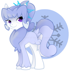 Size: 720x720 | Tagged: safe, artist:twisted-severity, oc, oc only, adoptable, solo, winter