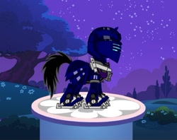 Size: 545x431 | Tagged: safe, oc, oc only, pony creator, dead space, solo, the hub