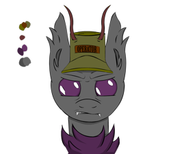 Size: 800x720 | Tagged: safe, oc, oc only, oc:operator, bat pony, mothpony, original species, batmoth pony, moth pony general, solo