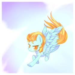 Size: 1000x1000 | Tagged: safe, artist:riouku, lightning dust, pony, female, mare, solo