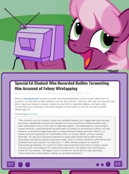 Size: 564x760 | Tagged: safe, artist:moongazeponies, cheerilee, epic fail, exploitable meme, humans are stupid, meme, obligatory pony, police started shit, smiling, text, tv meme, why