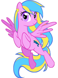 Size: 3008x4000 | Tagged: safe, artist:dawnmistpony, oc, oc only, oc:sunshower, pegasus, pony, simple background, solo, transparent background, vector