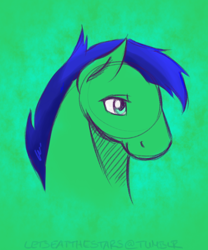 Size: 500x600 | Tagged: safe, artist:pakuromi, oc, oc only, pony, solo