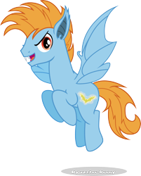 Size: 3890x4848 | Tagged: safe, artist:vector-brony, oc, oc only, oc:harmony star, bat pony, pony, flying, male, simple background, solo, stallion, transparent background, vector