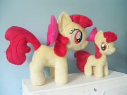 Size: 2848x2144 | Tagged: safe, artist:pinkamoone, apple bloom, irl, photo, plushie