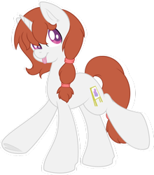 Size: 838x953 | Tagged: safe, artist:daydream syndrome, oc, oc only, oc:blank canvas, pony, unicorn, cute, female, mare, solo