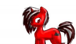 Size: 1280x752 | Tagged: safe, artist:franny-draws-shit, oc, oc only, pony, solo