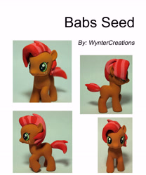 Size: 7087x8504 | Tagged: safe, artist:wyntercreations, babs seed, absurd resolution, brushable, custom, figure, toy