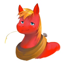 Size: 869x887 | Tagged: safe, artist:idle, big macintosh, earth pony, pony, male, pixiv, solo, stallion