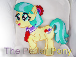 Size: 640x480 | Tagged: safe, artist:perler-pony, coco pommel, perler beads, photo, solo