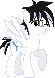 Size: 2054x2908 | Tagged: safe, artist:jackspade2012, pegasus, pony, glasses, simple background, solo, thunder tumble, transparent background