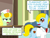 Size: 640x480 | Tagged: safe, artist:aha-mccoy, derpibooru import, oc, oc only, oc:nurse flankhurt, oc:tony starkehuf, earth pony, pony, nopony-ask-mclovin, doctor, female, glasses, male, mare, nurse, speech bubble, stallion