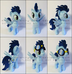 Size: 1024x1050 | Tagged: safe, artist:serenity-sama, derpibooru import, soarin', custom, irl, photo, plushie