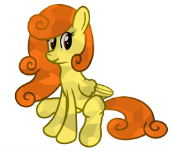 Size: 3202x2823 | Tagged: safe, artist:brightstarclick, derpibooru import, oc, oc only, oc:sunshine skies, crystal pony, pegasus, pony, simple background, sitting, solo, transparent background, vector