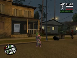 Size: 800x600 | Tagged: safe, derpibooru import, spike, dragon, 3d, grand theft auto, gta san andreas