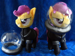 Size: 2011x1504 | Tagged: safe, artist:cryptic-enigma, derpibooru import, scootaloo, astronaut, irl, photo, plushie, solo, spacesuit