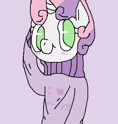 Size: 526x552 | Tagged: safe, artist:ponyboogers, derpibooru import, sweetie belle, pony, unicorn, female, filly, solo