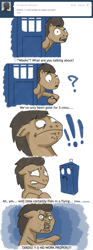 Size: 1008x2714 | Tagged: safe, derpibooru import, doctor whooves, ask, askdrwhooves, comic, solo, tardis, tumblr