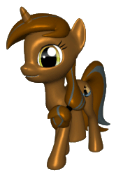 Size: 341x484 | Tagged: safe, artist:katcombs, oc, oc only, pony, unicorn, 3d, animated, pony creator 3d, ponylumen, solo