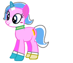 Size: 517x445 | Tagged: safe, artist:caecii, artist:rainbow-cookies15, derpibooru import, base used, lego, ponified, solo, the lego movie, unikitty