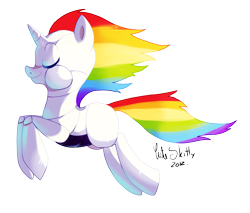 Size: 2109x1800 | Tagged: safe, artist:cuteskitty, derpibooru import, ponified, robot unicorn attack, solo