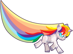 Size: 891x667 | Tagged: safe, artist:miss-glitter, derpibooru import, ponified, robot unicorn attack, solo