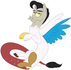 Size: 970x948 | Tagged: dead source, safe, derpibooru import, oc, oc only, oc:entropy, hybrid, interspecies offspring, offspring, parent:discord, parent:princess celestia, parents:dislestia, solo