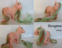 Size: 1763x1377 | Tagged: safe, artist:roogna, derpibooru import, cherries jubilee, g1, custom, irl, photo, solo, toy