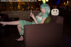 Size: 1024x683 | Tagged: safe, artist:lochlan o'neil, lyra heartstrings, human, 3ds, cosplay, irl, irl human, photo, solo
