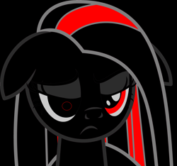 Size: 6418x6000 | Tagged: safe, artist:mrs-slaughter, derpibooru import, oc, oc only, oc:corrision, absurd resolution, cyborg pony, non-joke, recolor, solo, vector