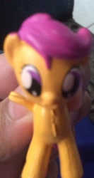 Size: 1028x1936 | Tagged: safe, scootaloo, pegasus, busy book, female, filly, official, orange coat, purple mane, solo