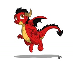 Size: 1024x915 | Tagged: safe, artist:cee, artist:rdk, derpibooru import, oc, oc only, oc:fyrewing, dragon, baby dragon, solo